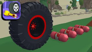 Wheel Smash 🚜💩🌭 All Levels Gameplay (iOS,Android) screenshot 3