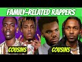 Rappers You Didn't Know WERE RELATED! (Juice WRLD, Kendrick Lamar, Young Dolph & MORE!)