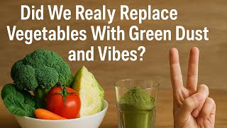 Is โSupergreens Cultureโ Just Detox Theater in a Blender Bottle