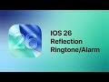 IOS 26 Reflection Ringtone #apple