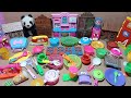 4 minutes satisfying with unboxing hello kitty kitchen set ||Asmr Satisfying miniature kitchen set