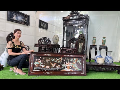 Video Đồ Gỗ khảm ốc đẹp, Gốm Sứ xưa cũ các loại #0968877667... - youtube