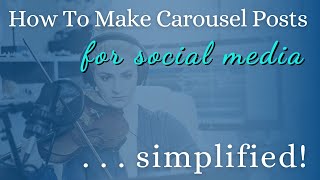 Details How To Make Carousel Posts | SUBSCRIBE to The Content Drop today! Guide