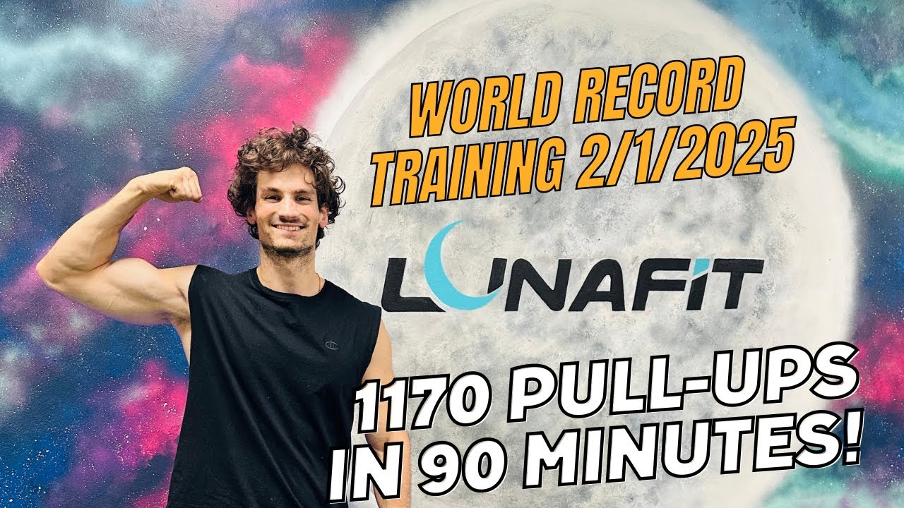 World Record Training 2/1/2025: 1170 Pull-Ups in 90 Minutes!