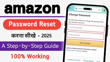 amazon password bhul gaye to forgot kaise kare | amazon password change process step by step