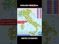 ROVESCI SU NORD-OVEST E APPENNINO IL 22. FREDDO E MALTEMPO DAL 25 MARZO #meteo