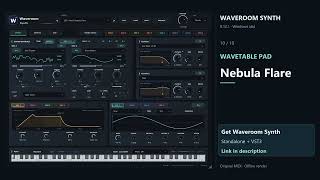 Waveroom Synth – 10 Factory Presets | VST3 Sound Demo