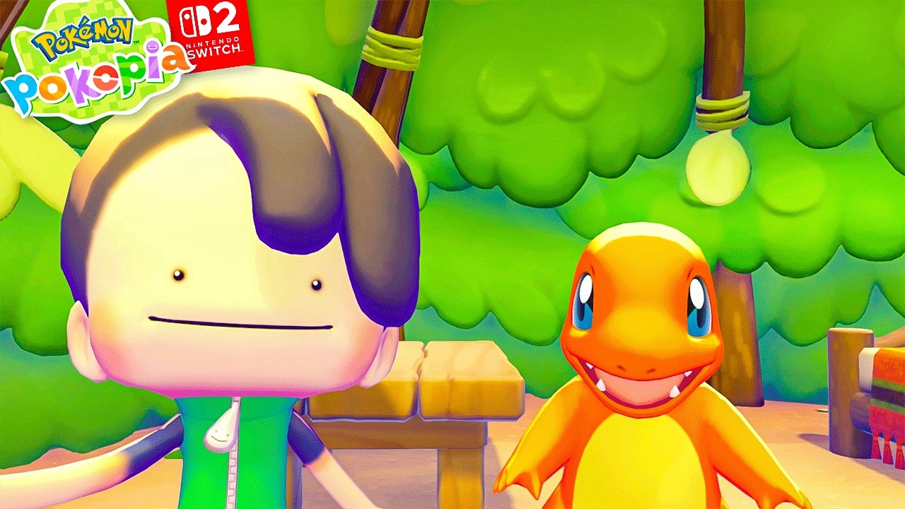 Posso Morar Com Um Pokémon!? - Pokemon Pokopia (Gameplay PT-BR Português)