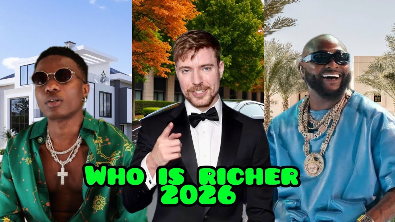 Кто богаче: Мистер Бист, Давидо или Визкид?