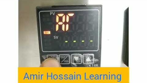 Panasonic kt4r Alarm/Even setting.