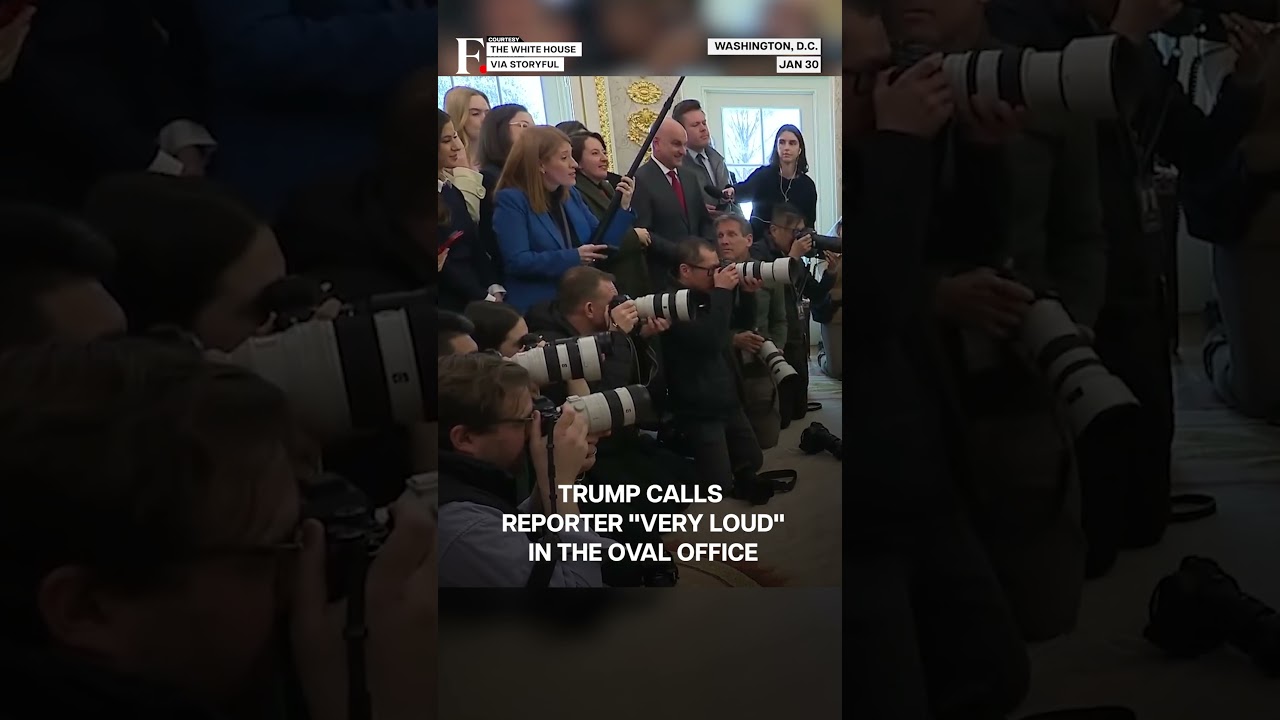 Трамп назвал репортера «очень громким» и назвал телеканал «фейковыми новостями» | Подпишитесь на ...