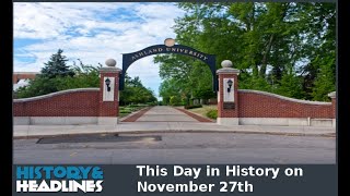 This Day in History on November 27th