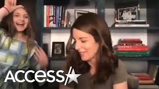 Tina Fey’s Daughter Crashes Interview, Calls Her Loser