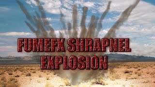 FumeFX Shrapnel Explosion Tutorial