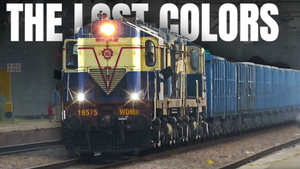 The Lost Colors of Indian Railways | Diesel & Electric Train Combinations We Will Never See Again