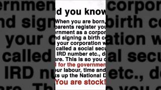 #enemy of the #state #us #citizen #corporation #birthcertificate #money #shortvideos #natubertv
