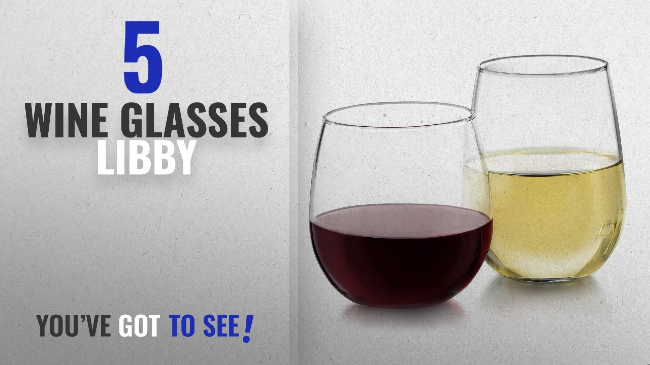 Best Wine Glasses Libby [2018]: Libbey Stemless 12-piece Wine Glass Set
