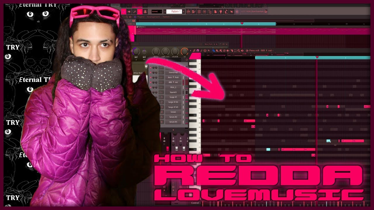 how to make LOVEMUSIC beats for REDDA | Fl Studio Tutorial 2025 - YouTube