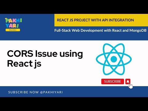 CORS Issue using React js
