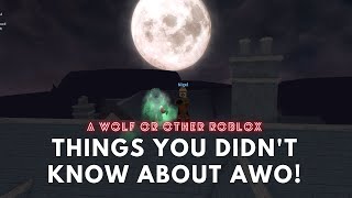 10 Things You Didn't Know About A Wolf or Other Roblox!