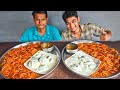 2kg street jalebi eating challenge  dahi jalebi competition  indian most famous morning food