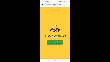 Google Quick Draw tutorial