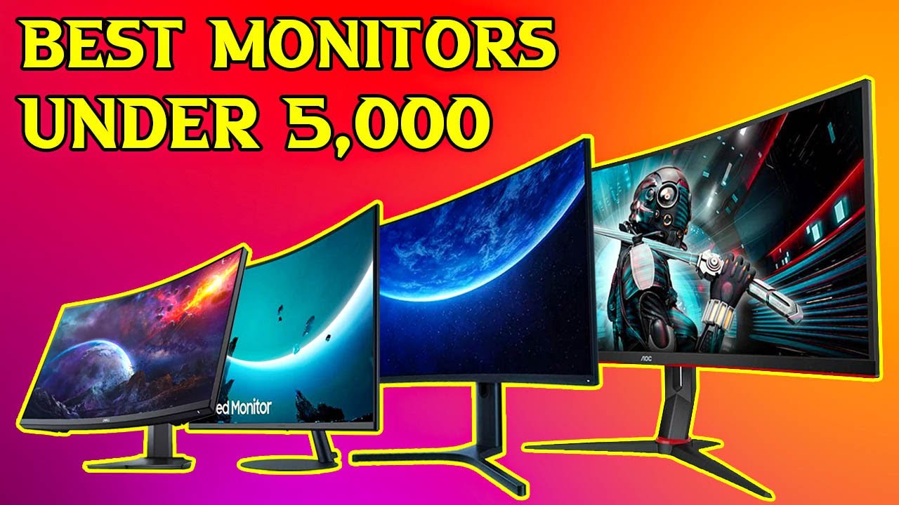 Best Monitors Under ₹5000 in INDIA 2020 [HINDI]🔥🔥🔥 - YouTube