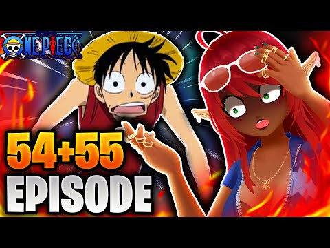 REACT 3 EM 1 - APIS E O DRAGÃO MILENAR - Ep. 54, 55 e 56 - ONE PIECE -  ASSISTINDO PELA PRIMEIRA VEZ 