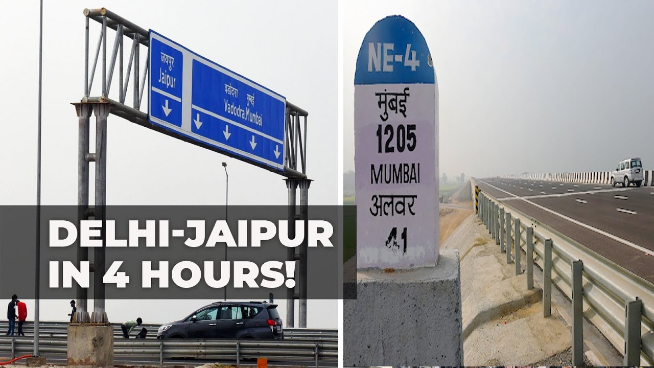 DelhiMumbai Expressway EXCLUSIVE tour Jaipur in 4 hours; SohnaDausa