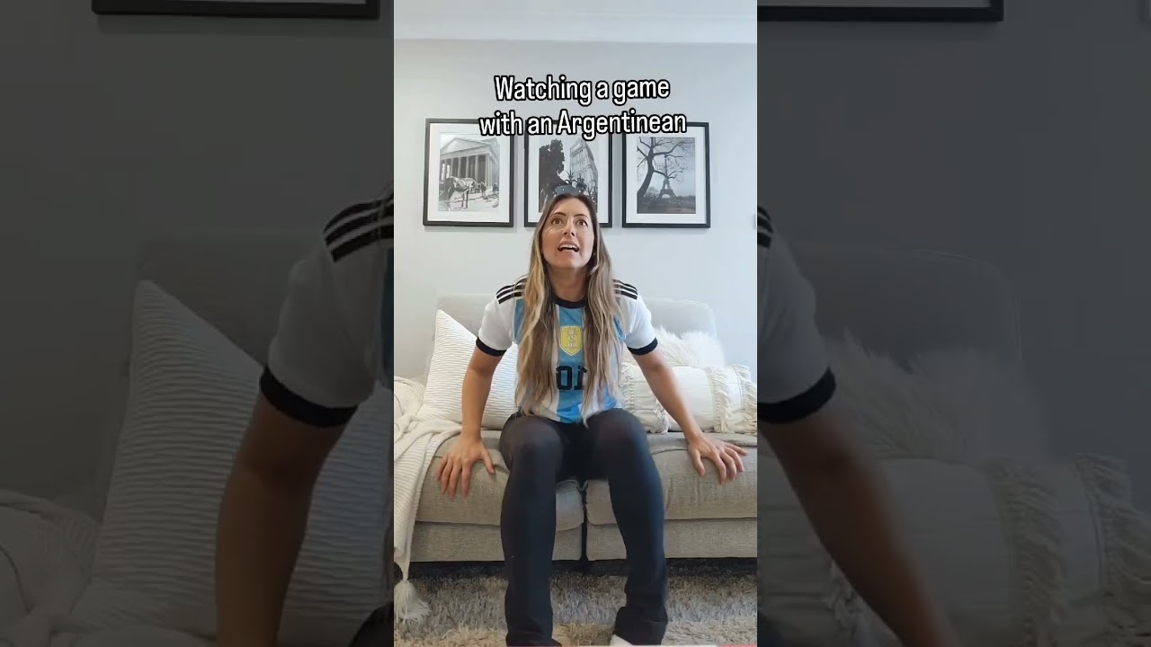 POV: Argentinians watching football