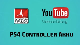 Anleitung: PS4 Controller Akkulaufzeit verlängern
