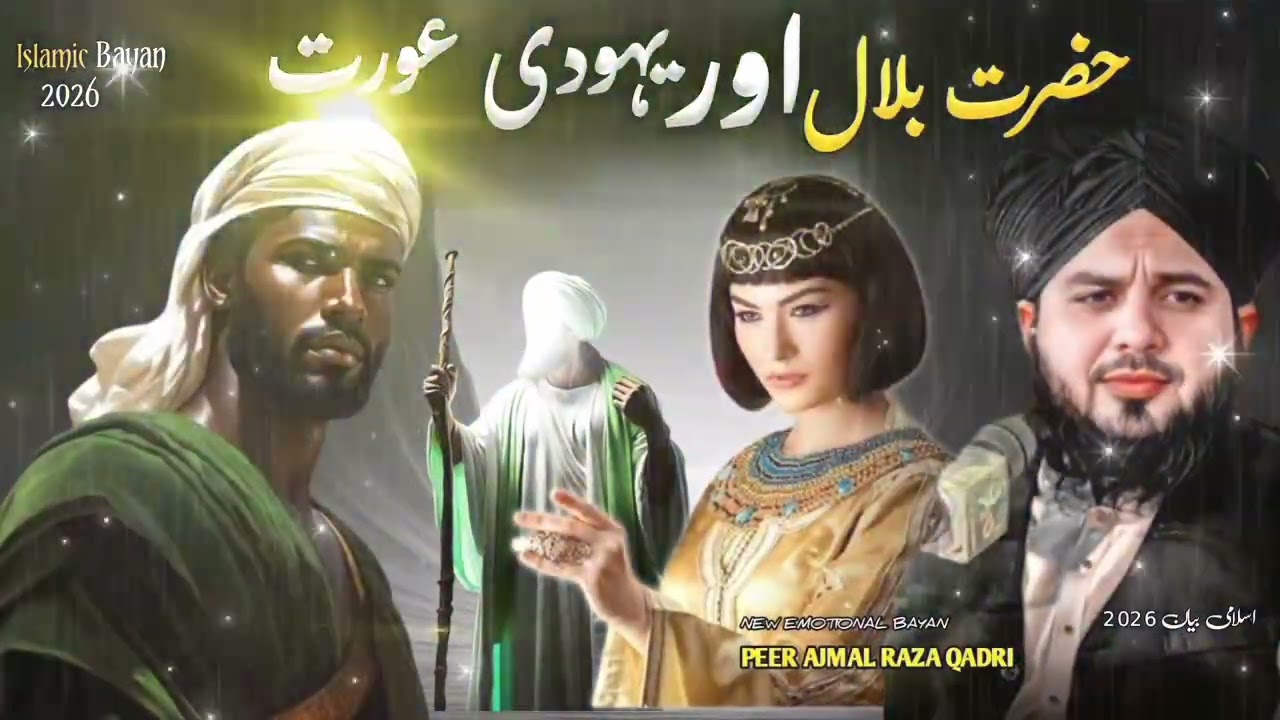 Beautiful Story of Hazrat Bilal (R.A) & Hazrat Abu Bakr Siddique (R.A) | Imaan Afroz Waqia | Ajmal 