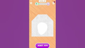 Paper Fold Level 25 🔥 #shorts #viralshorts #trendingshorts #gaming #youtubeshorts