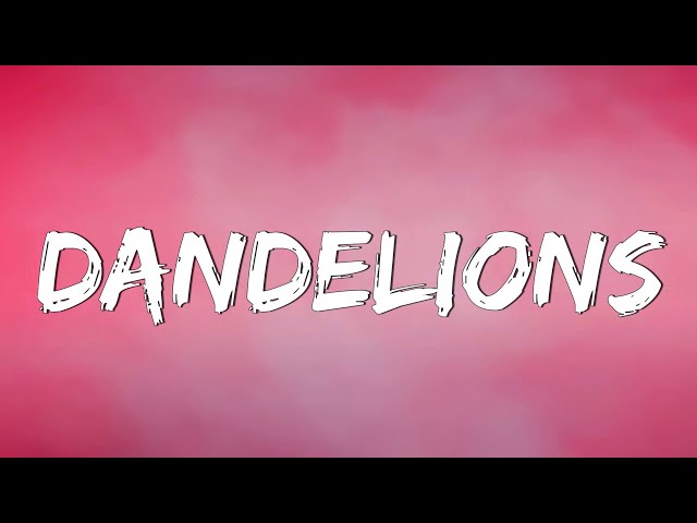 Dandelions - Ruth B. (Lyrics) || Shawn Mendes, Calvin Harris, Dua Lipa... (MixLyrics) class=