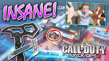 FAN HITS INSANE TOMAHAWK TRICKSHOT ACROSS MAP! - *BO2 Trickshotting*