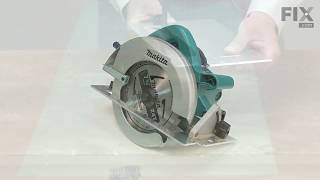 Makita Circular Saw Repair - How to Replace the Base