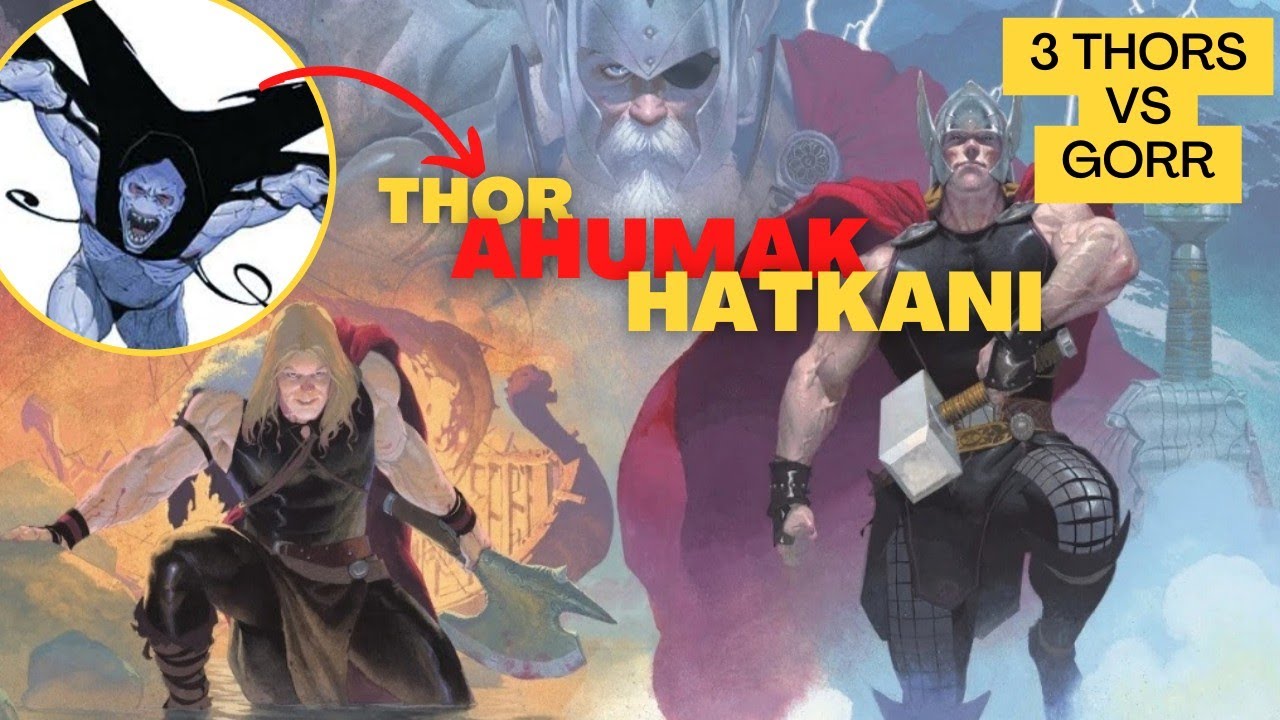Thor : Love and Thunder villain | Explain in Manipuri | Gorr vs 3 Thors | Gorr - the God Butcher