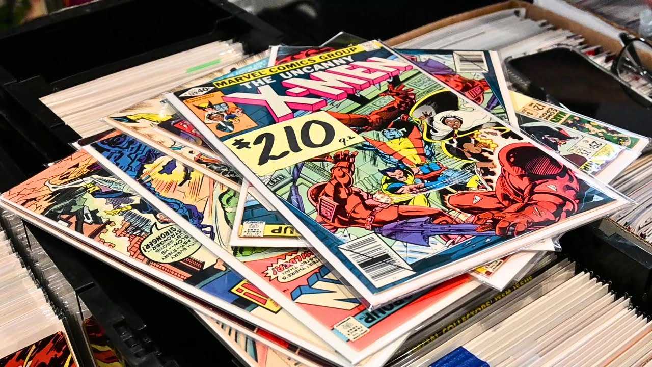 Buying Stacks of Vintage Comics and Trading for Major Grails at The Comics Den Community Con