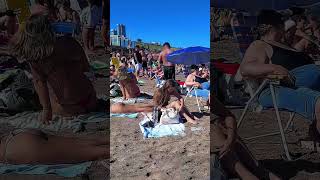 🇦🇷 Mar del Plata Beach a Beautiful Day