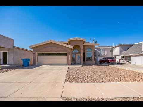 10482 Bain Place, Socorro, TX home video tour