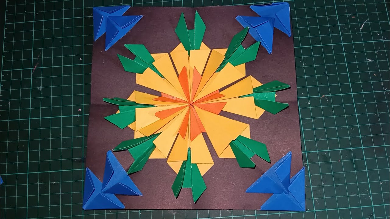 Look what I made with little paper squares 😍🥰