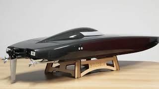 TFL 1400mm Large Genesis 100% Carbon Fiber Racing RC Boat (Twin Motor) – ARTR