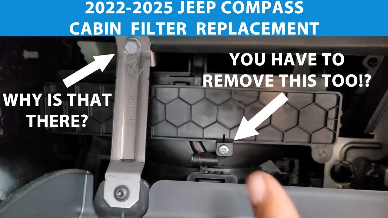 How to Change Jeep Compass Cabin Air Filter Easily and Quickly