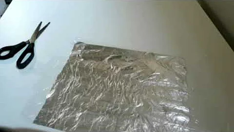 Como improvisar uma manta termica?