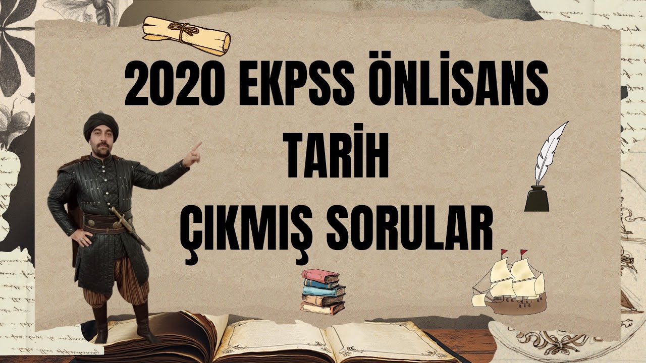 2020 EKPSS ÖNLİSANS TARİH ÇIKMIŞ SORULAR #kpss #yks #ekpss #ales #dgs