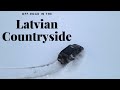 Latvian countryside adventure - Off-road and drifting in the snow! -065