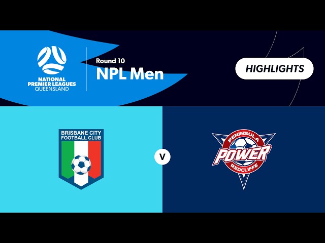 NPL Men Round 10 - Brisbane City FC vs Peninsula Power Highlights