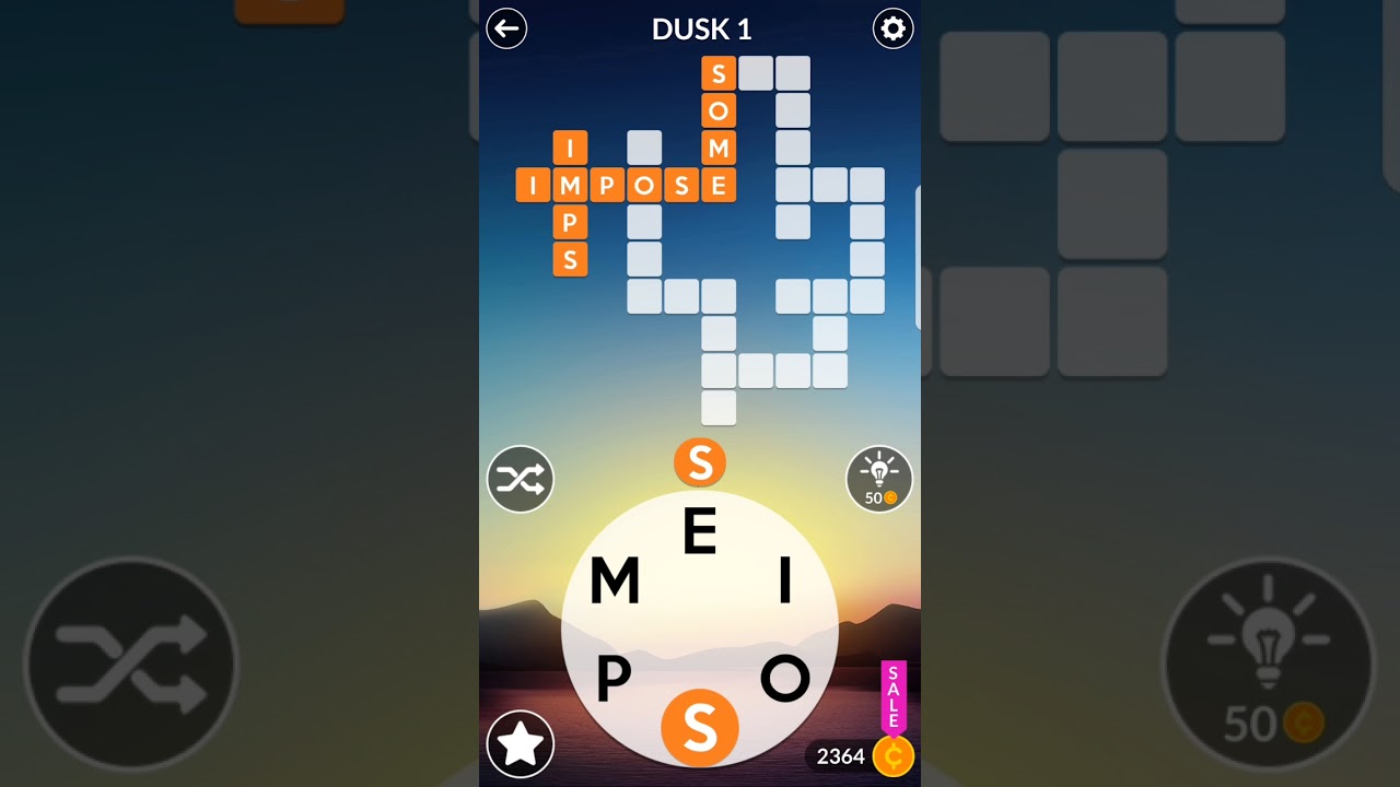 Wordscapes Dusk 1
