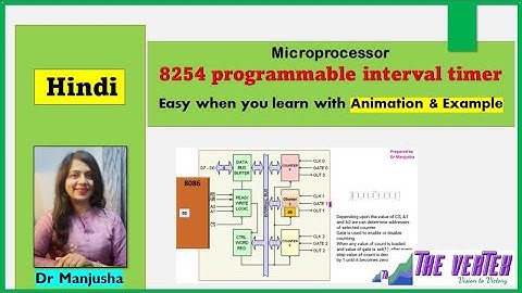 8254 programmable interval timer full course in hindi : Dr Manjusha Deshmukh