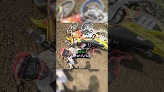 Biker Crash Turns Into A Fight 😮
